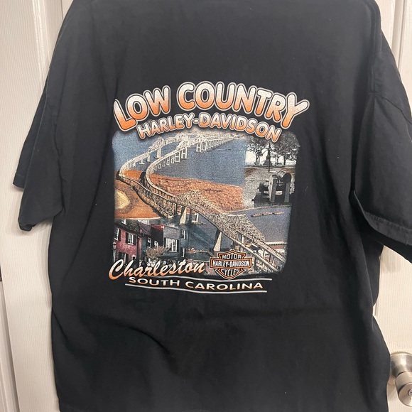 Harley-Davidson Men's 2005 Low Country Charleston T-shirt 2xl - Picture 2 of 4